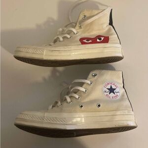 2015 Comme des Garçons Play x
Converse Chuck 70 High 'Milk'